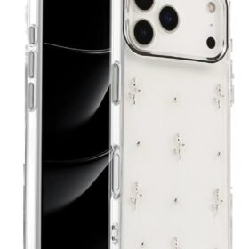 Apple iPhone 17 Pro Max Fiyonk Desenli Kapak - Desen 4-(5796)