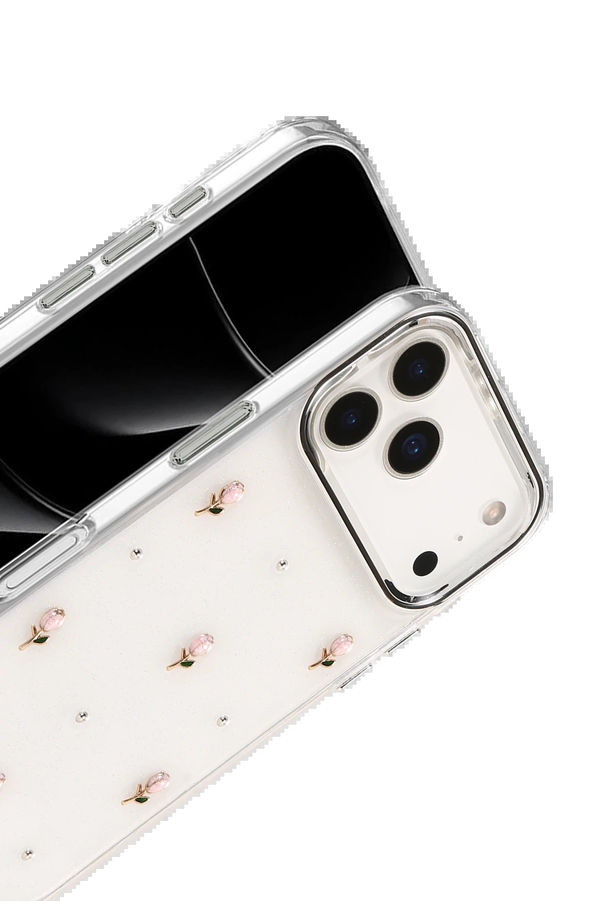 Apple iPhone 17 Pro Max Fiyonk Desenli Kapak - Desen 6-(5796) - Görsel 3