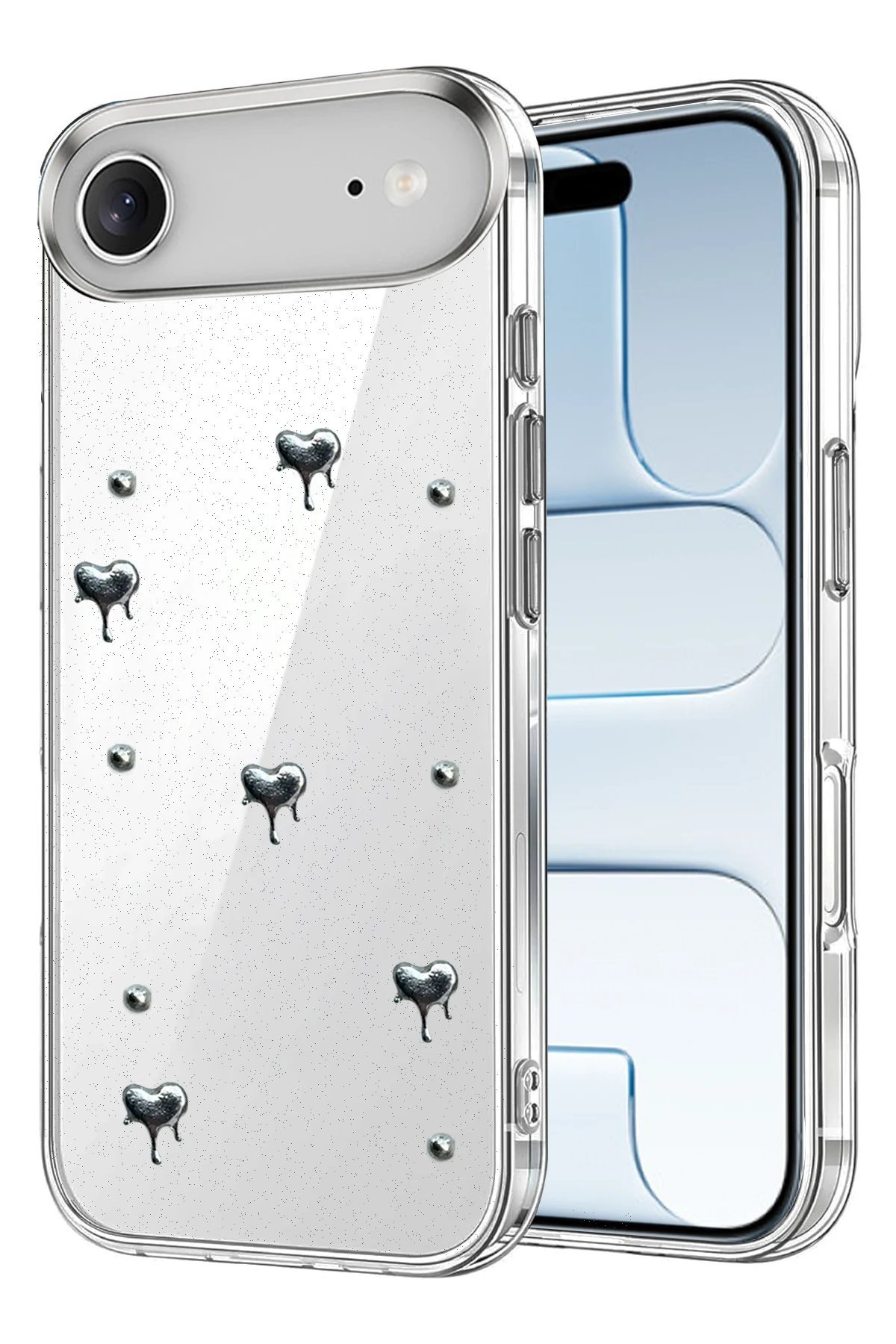 Apple iPhone 17 Air Fiyonk Desenli Kapak - Desen 1-(5796)