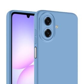 Samsung Galaxy A07 First Silikon - Mavi-(5796)