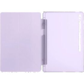 Samsung Galaxy Tab S10 FE Plus 13.1 Kalemlikli Hugo Tablet Kılıfı - Lila-(5796)