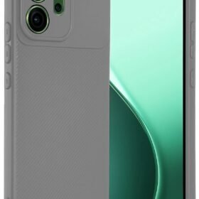 Oppo Reno 14 Auto Focus Karbon Kapak - Gri-(5796)