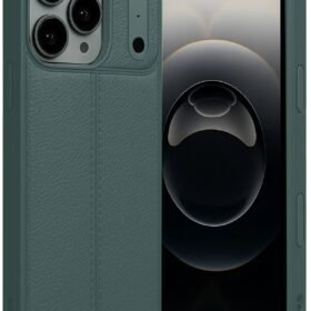 Apple iPhone 17 Pro Max Auto Focus Kapak - Koyu Yeşil-(5796)