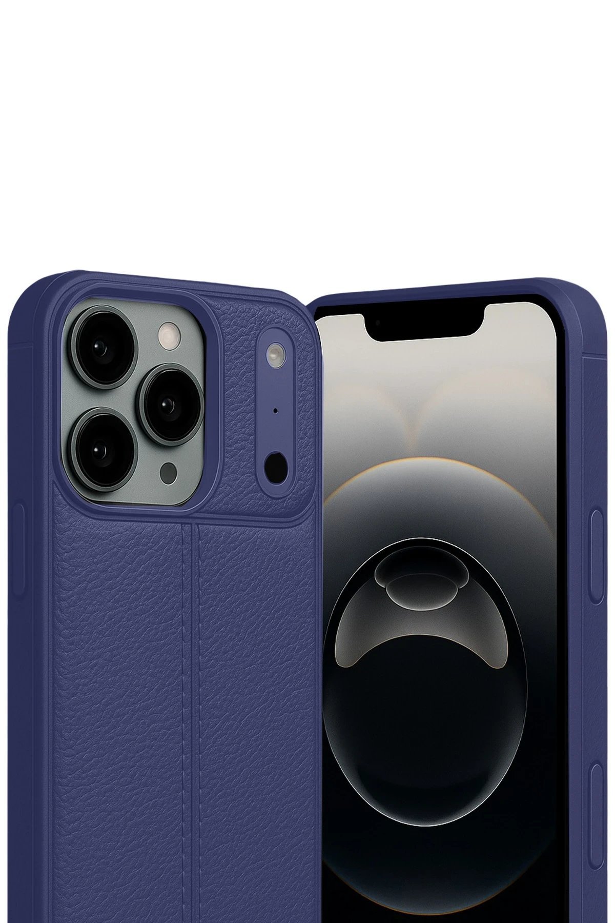 Apple iPhone 17 Pro Max Auto Focus Kapak - Lacivert-(5796) - Görsel 2