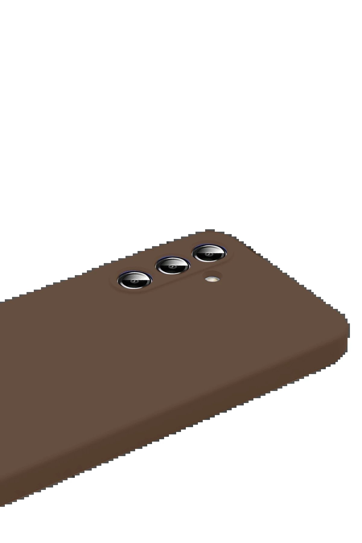 Samsung Galaxy S25 FE First Silikon - Kahverengi-(5796) - Görsel 2