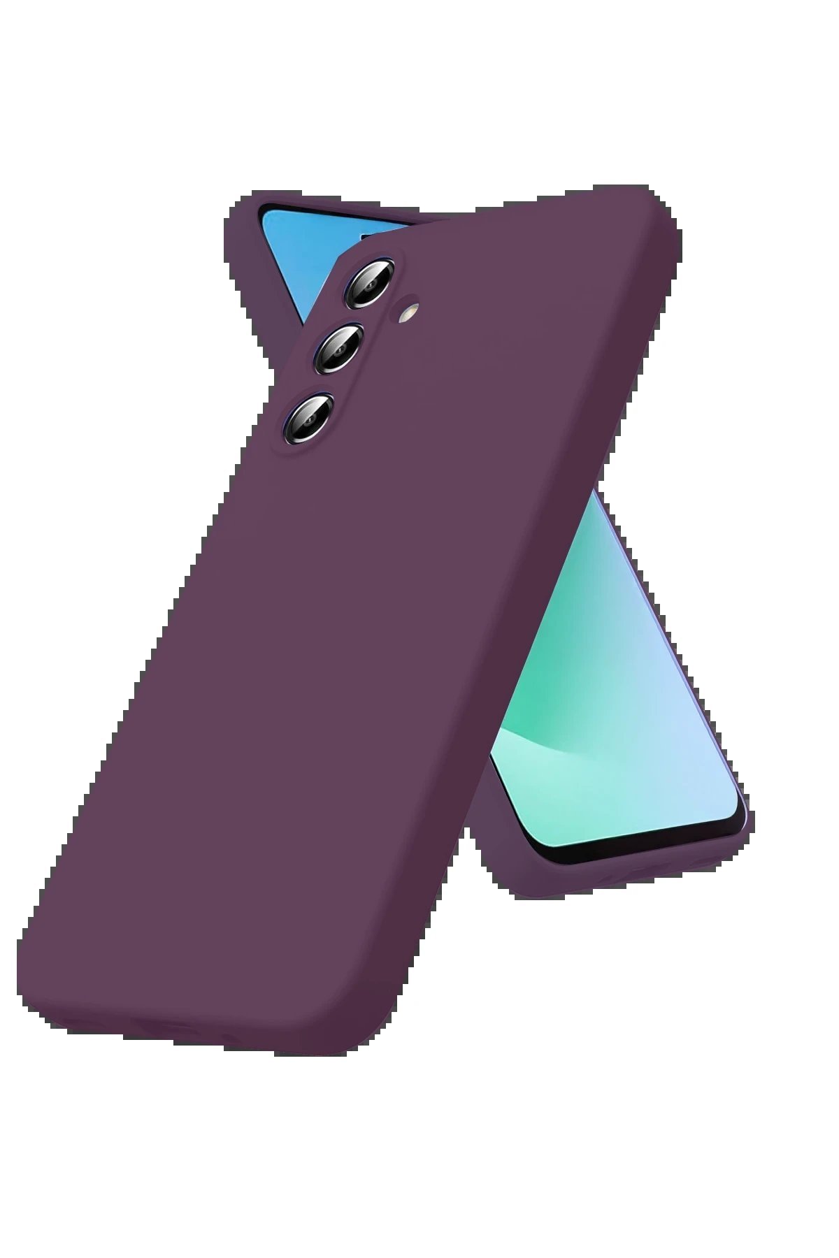 Samsung Galaxy S25 FE First Silikon - Mürdüm-(5796)