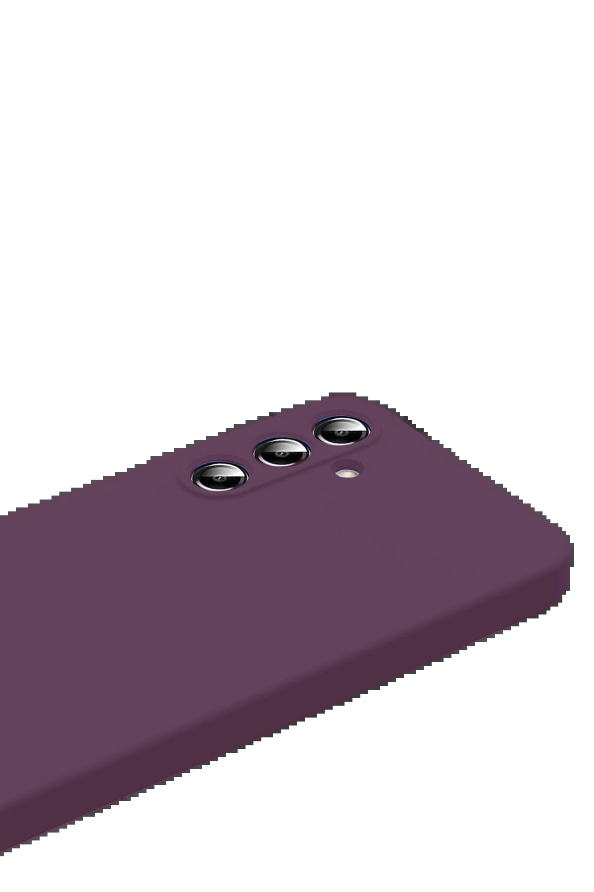 Samsung Galaxy A17 5G First Silikon - Mürdüm-(5796) - Görsel 3