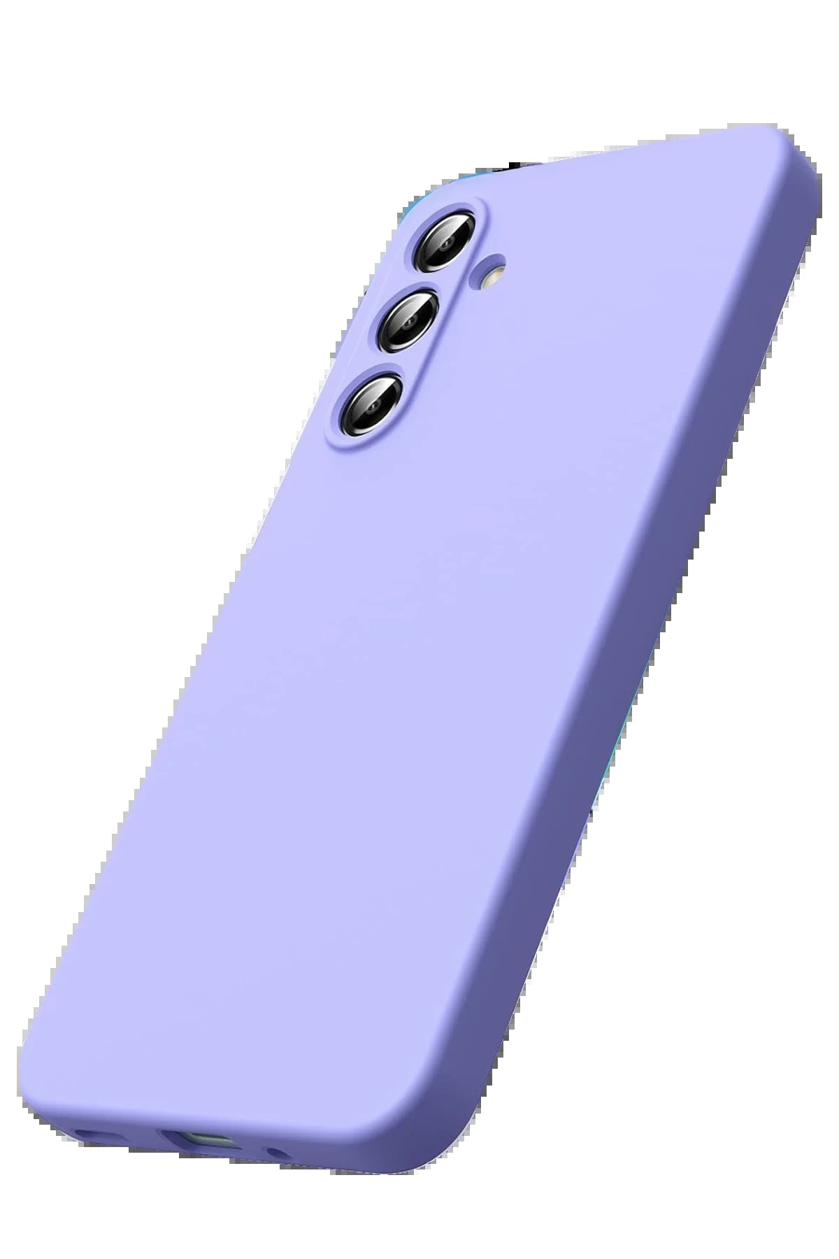 Samsung Galaxy A17 5G Nano içi Kadife Silikon - Lila-(5796) - Görsel 2