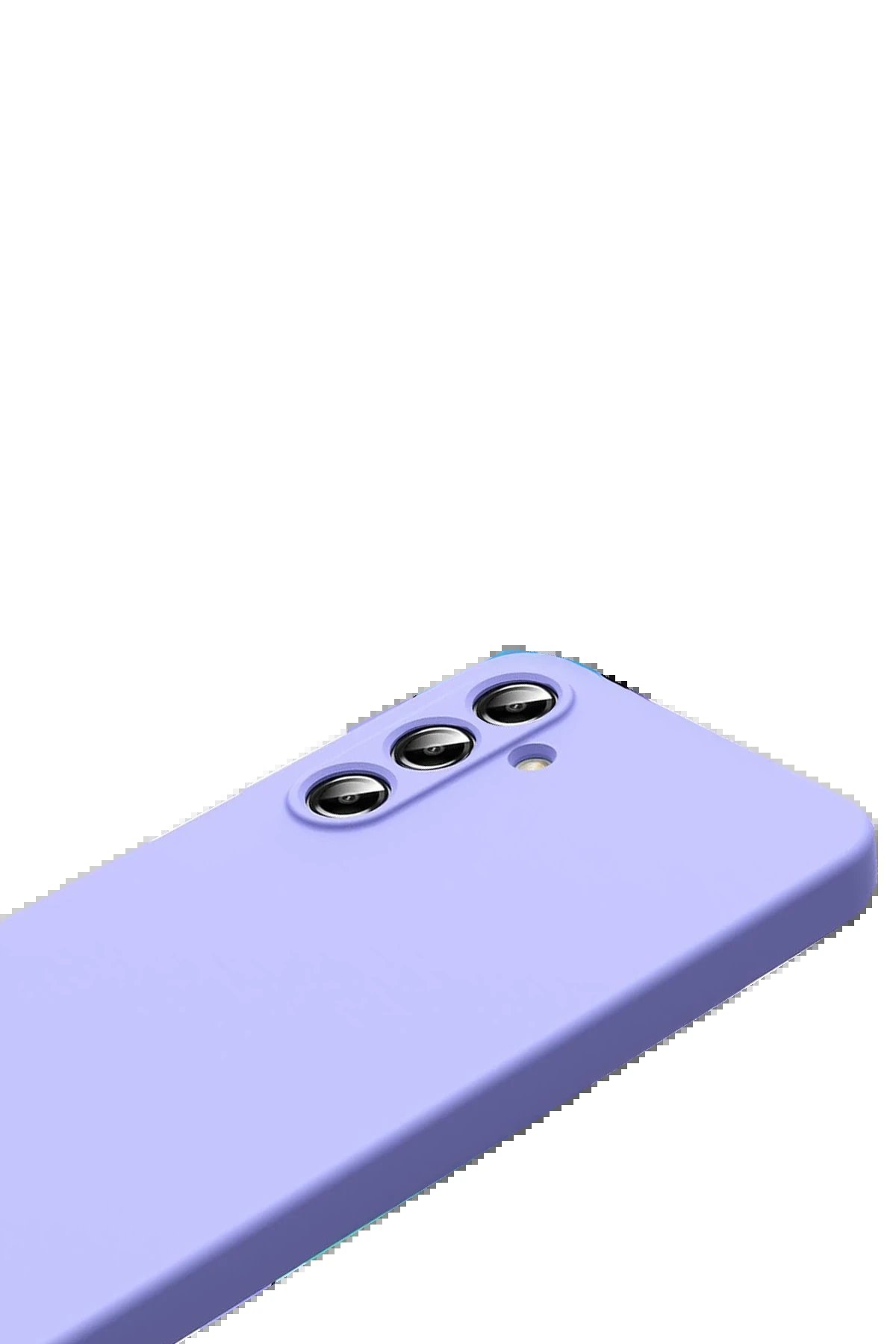 Samsung Galaxy A17 5G Nano içi Kadife Silikon - Lila-(5796) - Görsel 3