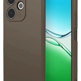 Oppo A5 Pro 4G First Silikon - Kahverengi-(5796)