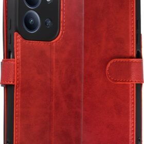 Xiaomi Redmi 15C 4G Trend S Plus Kapaklı Kılıf - Kırmızı-(5796)