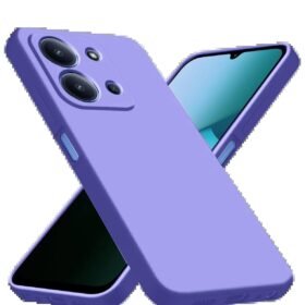 Xiaomi Redmi 15C 4G Nano içi Kadife Silikon - Lila-(5796)