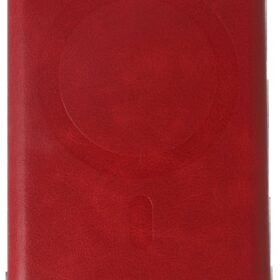 Tema Magsafe Deri Kartlık - Kırmızı-(5796)