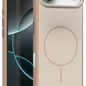 Apple iPhone 17 Air Neva Magsafe Kapak - Gold-(5796)