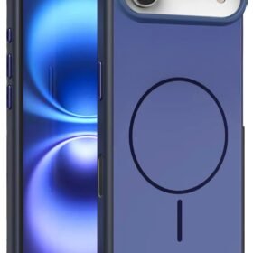 Apple iPhone 17 Air Neva Magsafe Kapak - Lacivert-(5796)