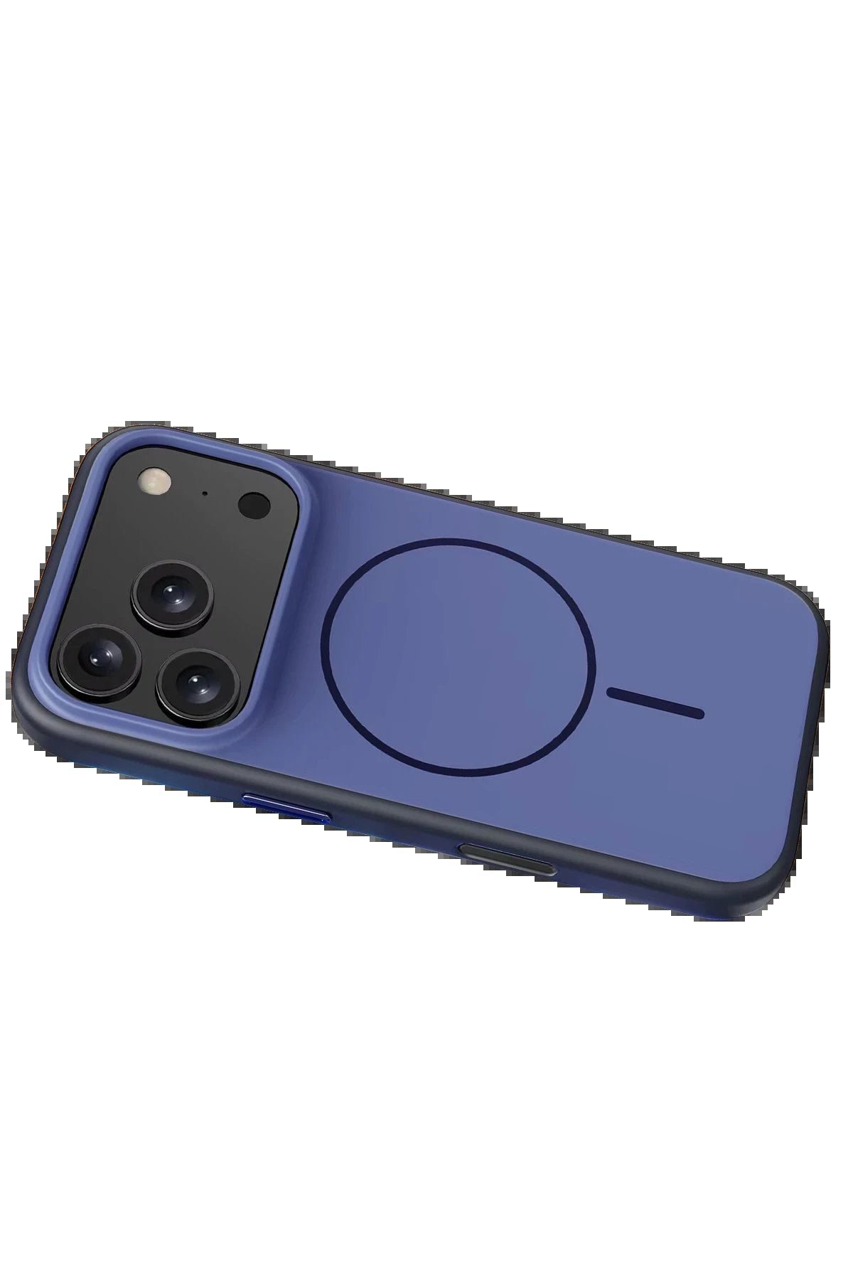Apple iPhone 17 Pro Max Neva Magsafe Kapak - Lacivert-(5796) - Görsel 4