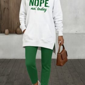 Kadın Uzun Kollu Kapşonlu Bağcıklı Viskon Iki Iplik Sweat