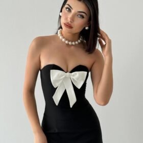 Harvoy Straplez Elbise