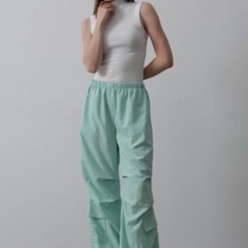Paraşüt Cargo Pantolon - Mint