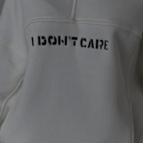 Nakış İşlemeli Üç İplik Sweat Takım- Beyaz