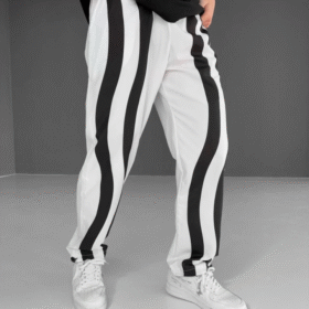 Paraşüt Kumaş Eşofman - Beyaz