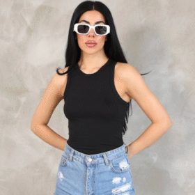 Kolsuz Badi Bluz - Siyah