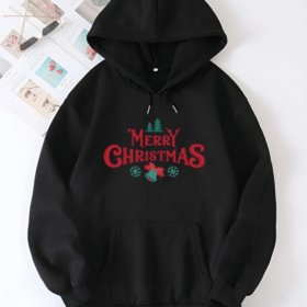 Merry Chrıstmas Sweatshirt - Hodie - Siyah