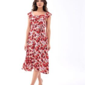 5370 ELBİSE-KIRMIZI