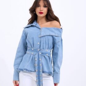 7308 KOT GÖMLEK-MAVİ