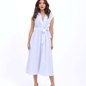 7127 ELBİSE-ATLANTA ÇİZGİLİ