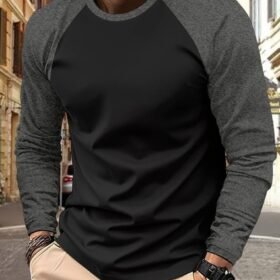 Erkek Uzun Kollu Bisiklet Yaka Viskon Iki Iplik Sweat