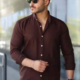 Erkek Uzun Kollu Regular Sofya Keten Gömlek