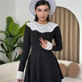 Nord Dantel Yaka Kol Elbise