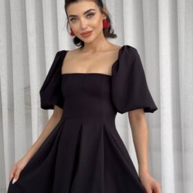 Benjamin Çan Etekli Midi Boy Elbise