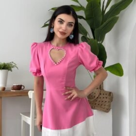 Safe Kalp Detaylı Elbise