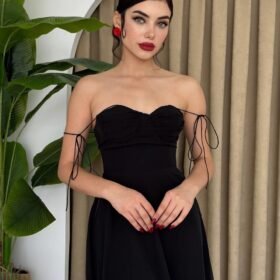 Elia İp Askılı Elbise