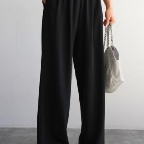 Dokuma Pantolon - Siyah