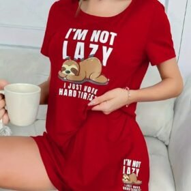 Kadın Kısa Kollu Bisiklet Yaka Baskılı Viskon Bluz Ve şort Ikili Takım