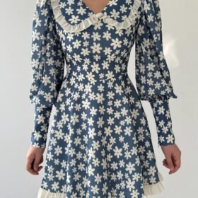 Vero Bebe Yaka Elbise