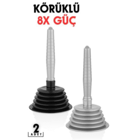 HSNET Körüklü Lavabo Açıcı Pompa 2 ADET ProGrade Design