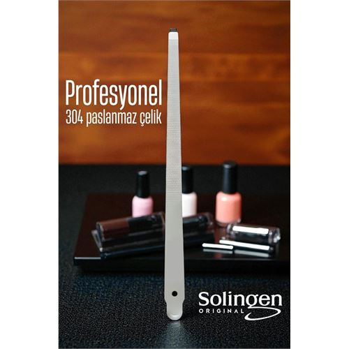 HSNET Tırnak Törpüsü - Sivri Uçlu Profesyonel 304 Çelik Tırnak Törpüsü Solingen Profesyonel