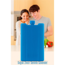 HSNET Buz Aküsü 400 gr | Gıda İlaç ve PiknikSoğutma İçin | Tekrar Kullanılabilir