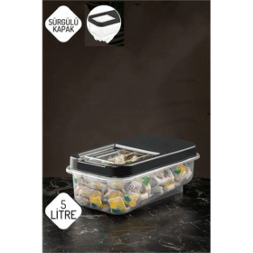 HSNET Reagan Tablet ve Deterjan Saklama Kutusu 5 lt ANTRASİT