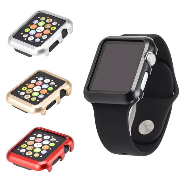 Ally Apple İwatch 2-3 38mm Lazer Kaplama Pc Kılıf-(5775) - Görsel 2