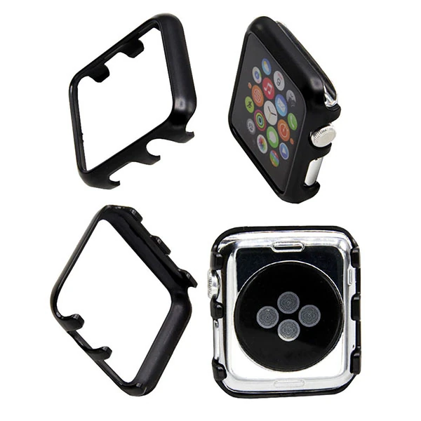 Ally Apple İwatch 2-3 38mm Lazer Kaplama Pc Kılıf-(5775) - Görsel 5