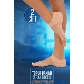 HSNET Topuk Çatlak Çorabı - Nem Tutucu Topuk Bakım Çorabı 2 ÇİFT