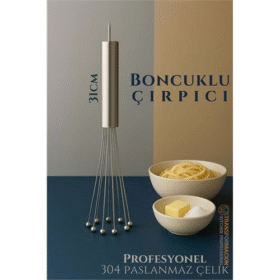 HSNET Çelik Misketli Yaylı Çırpıcı 304 Paslanmaz Çelik Makarna Çırpıcı Çırpma Teli