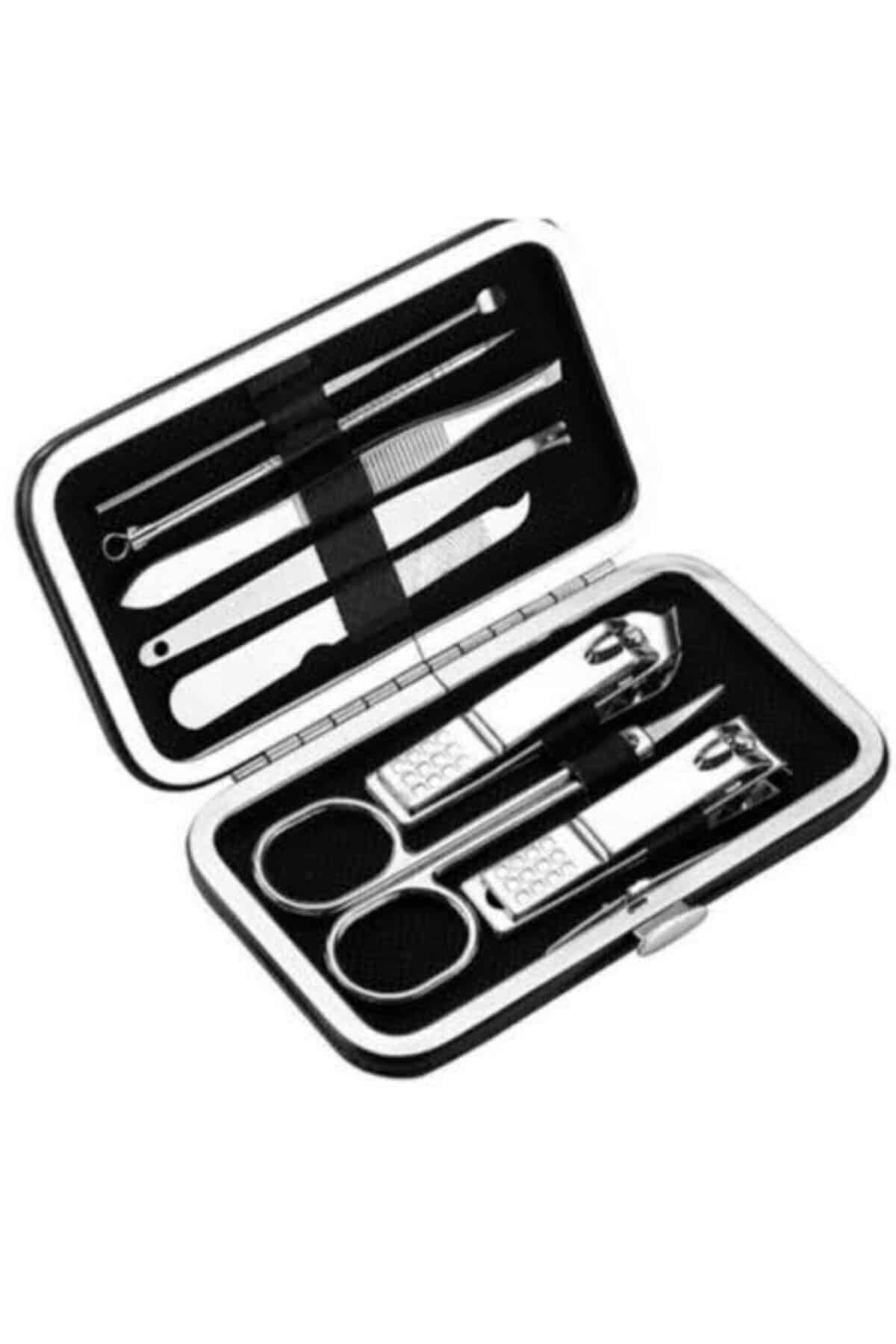 Deri Çanta Hediyeli 7 Parça Manikür-Pedikür Tırnak Bakım Seti - Görsel 2