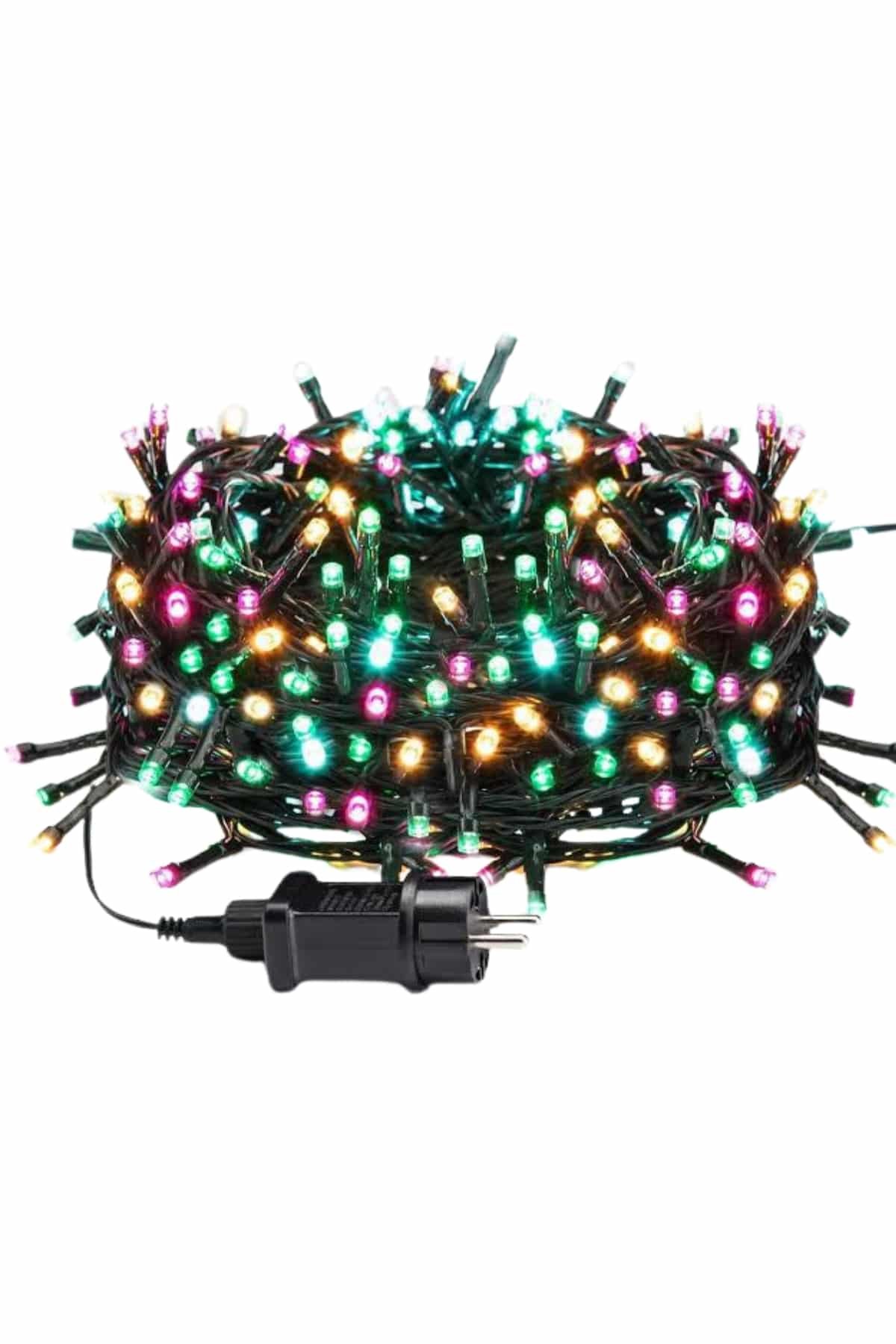 Karışık Renk Pilli Led Işık Çok Fonksiyonlu Enerji Tasarruflu 5 Metre - Görsel 3