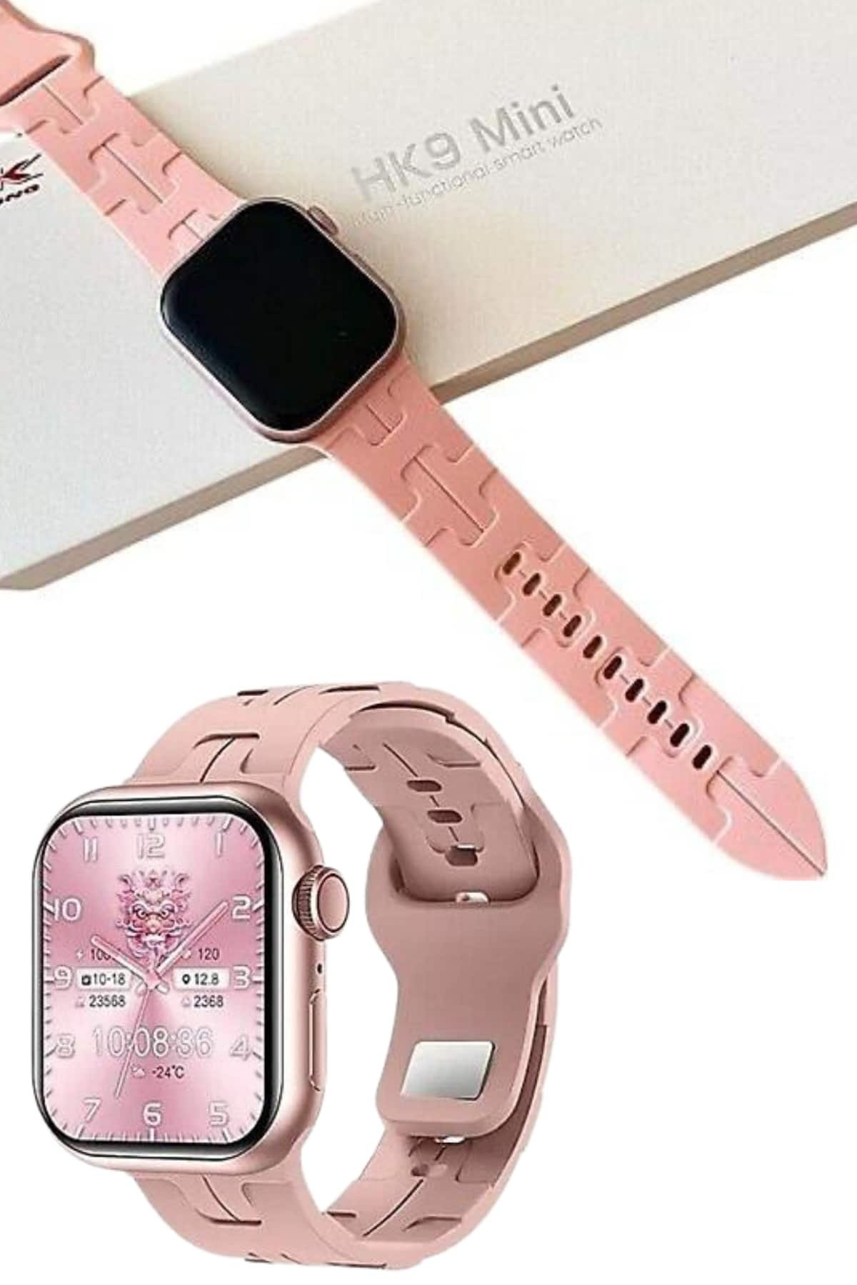 Yeni Nesil Akıllı Saat Amoled Ekran Yüksek Çözünürlüklü 41 mm Kasa - Görsel 4